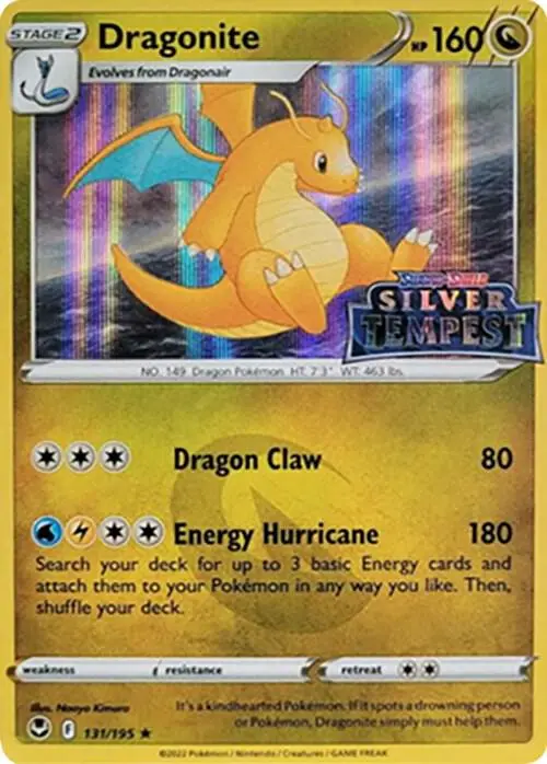 Dragonite (Silver Tempest Stamped), SWSH Black Star Promos 131/195