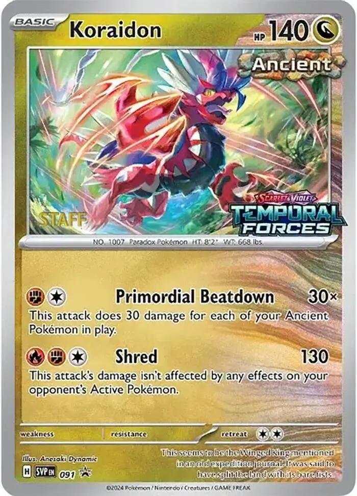Koraidon, SVP Black Star Promos 014