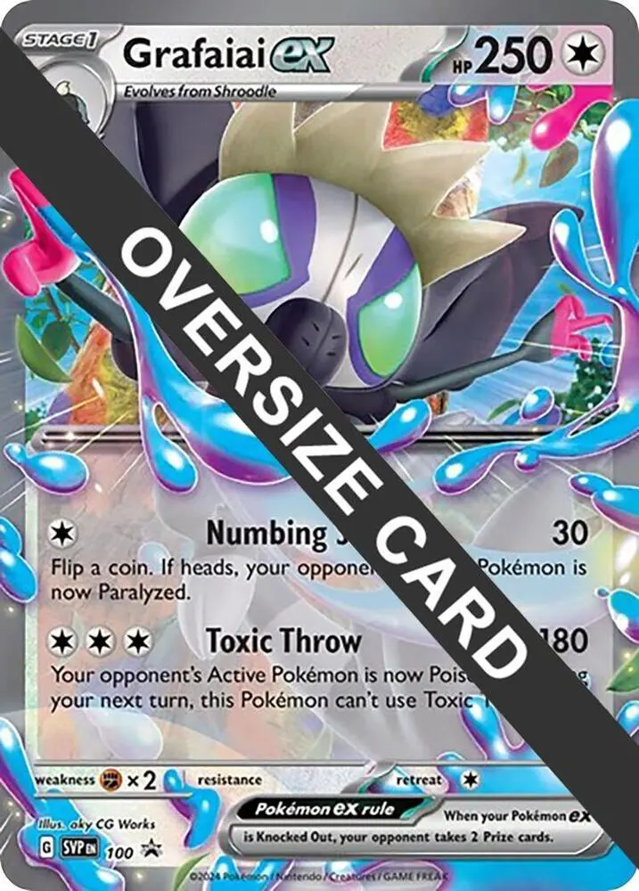 Grafaiai ex, Jumbo cards 100