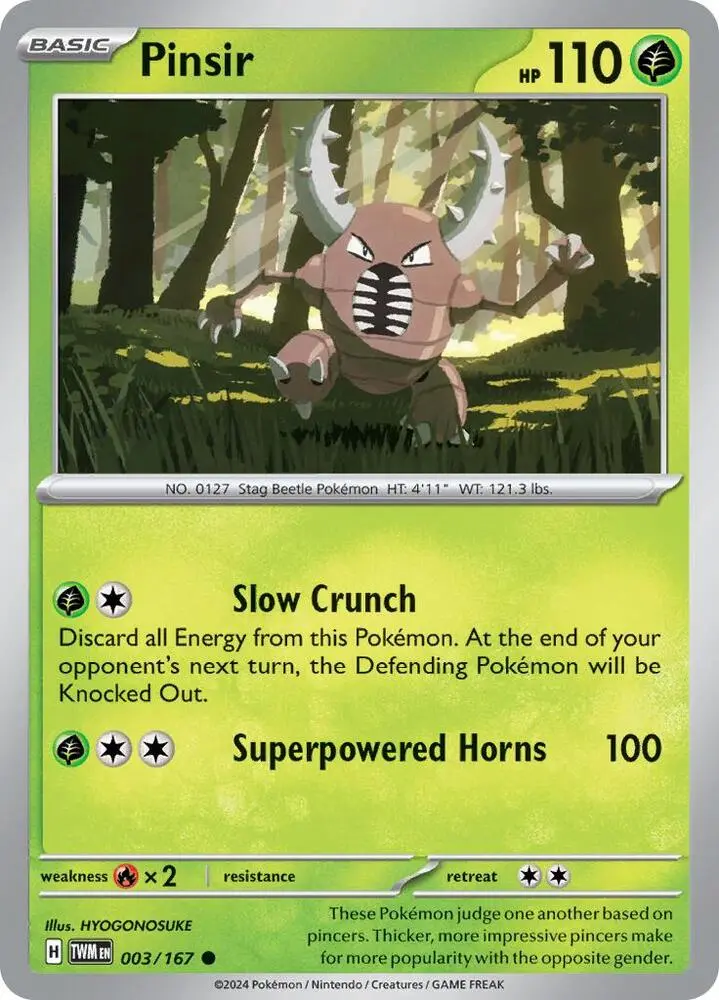 Pinsir, Twilight Masquerade 003/167