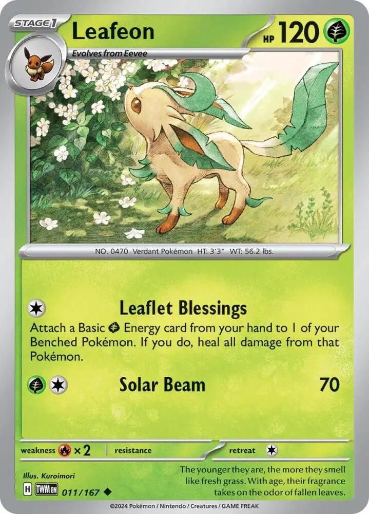 Leafeon, Twilight Masquerade 011/167