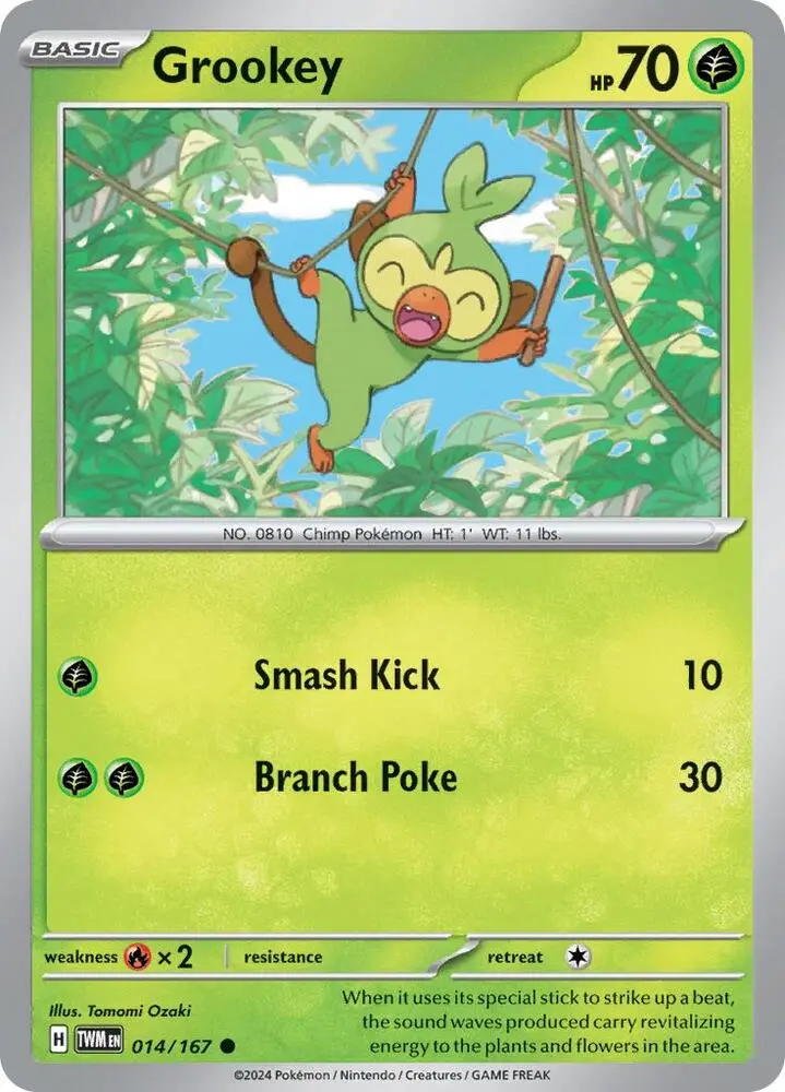 Grookey, Twilight Masquerade 014/167