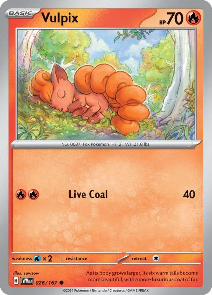 Vulpix, Twilight Masquerade 026/167