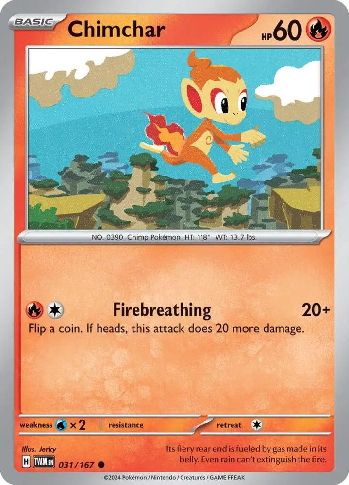 Chimchar, Twilight Masquerade 031/167