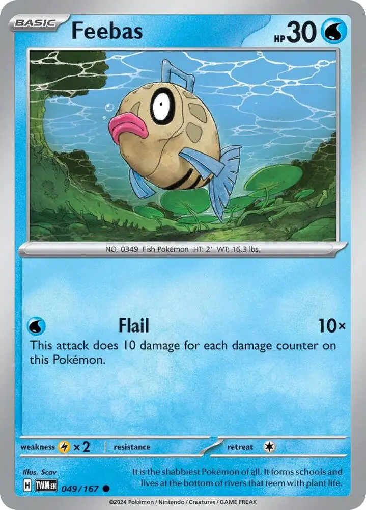 Feebas, Twilight Masquerade 049/167