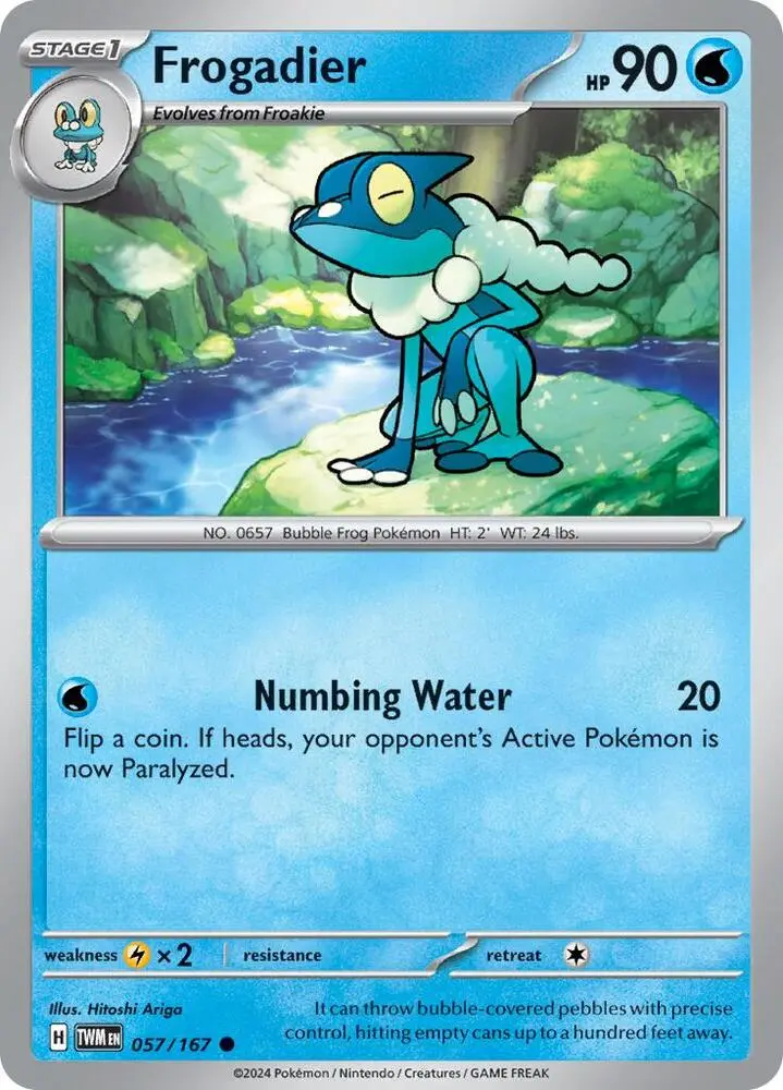 Frogadier, Twilight Masquerade 057/167
