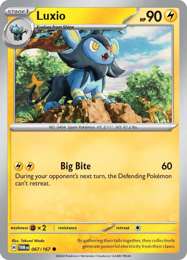 Luxio, Twilight Masquerade 067/167