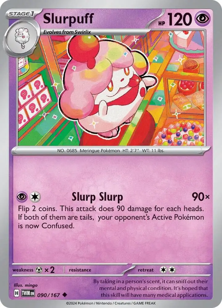 Slurpuff, Twilight Masquerade 090/167
