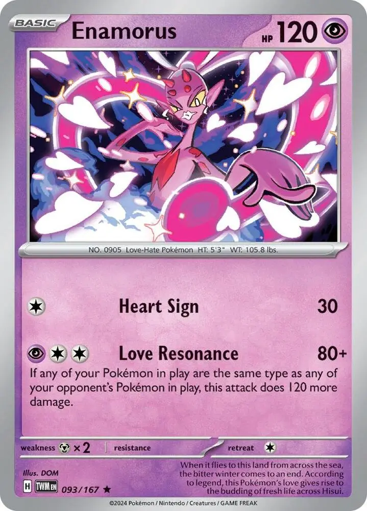 Enamorus, Twilight Masquerade 093/167