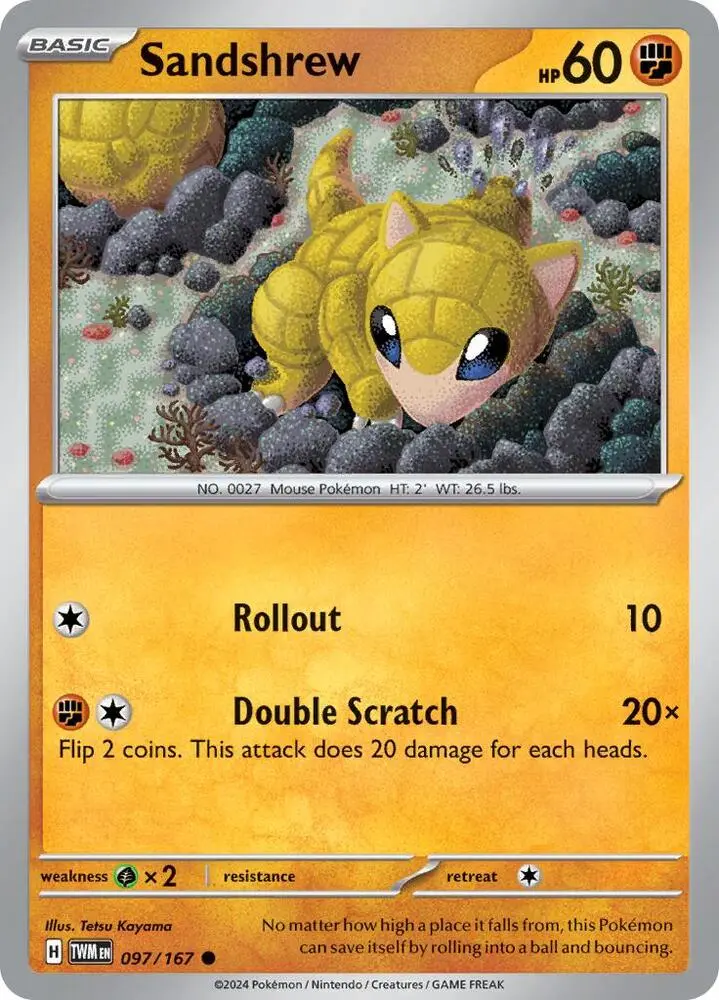 Sandshrew, Twilight Masquerade 097/167
