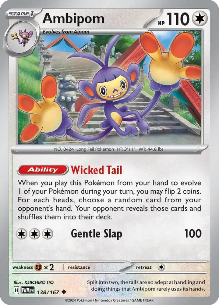 Ambipom, Twilight Masquerade 138/167