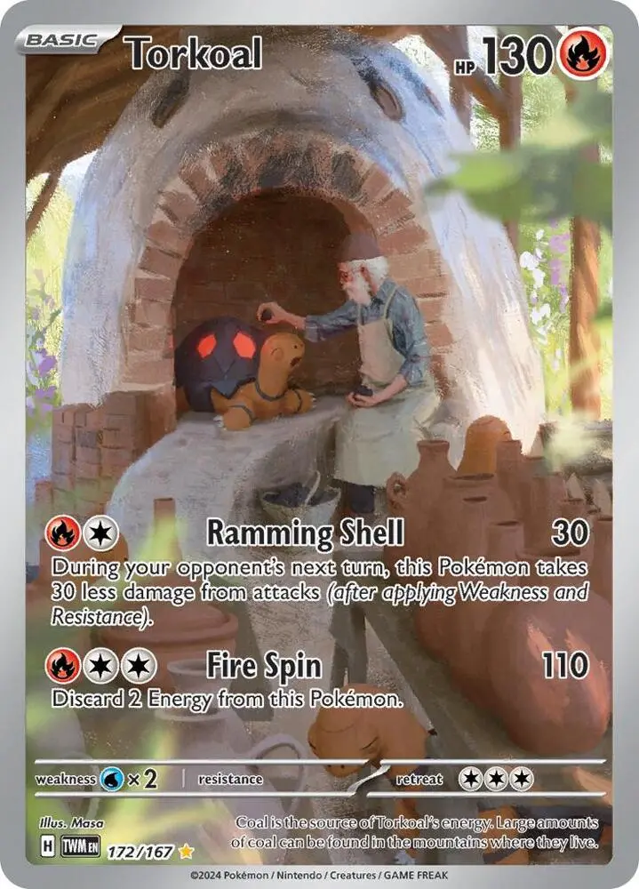 Torkoal, Twilight Masquerade 172/167