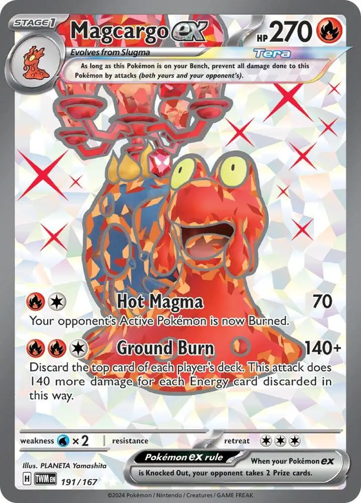 Magcargo ex, Twilight Masquerade 191/167