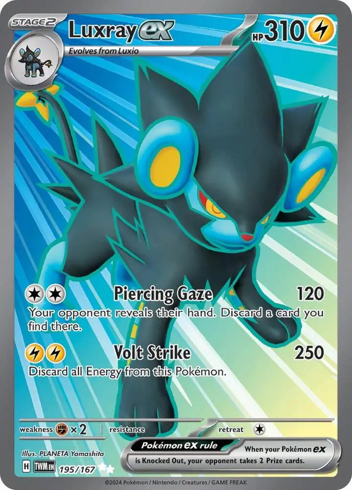 Luxray ex, Twilight Masquerade 195/167