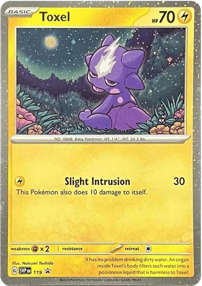 Toxel, SVP Black Star Promos 119/225