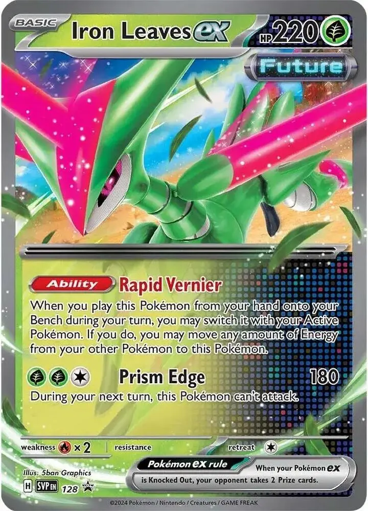 Iron Leaves ex, SVP Black Star Promos 128/225