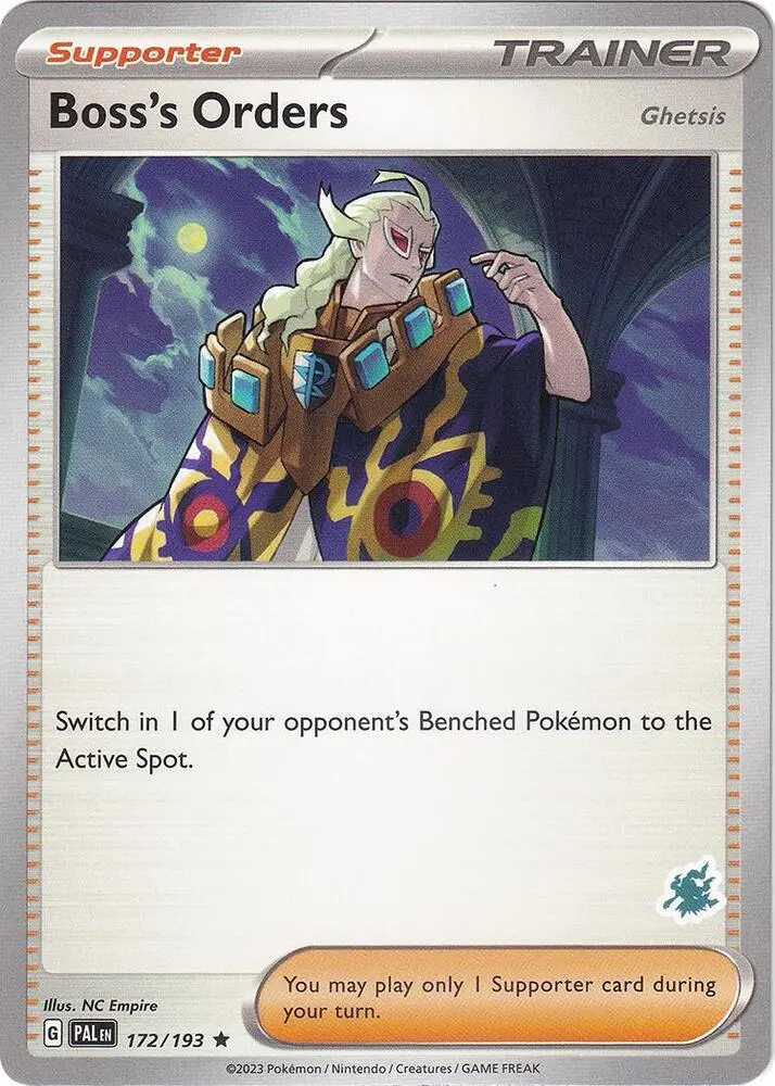 Boss's Orders - Darkrai Deck, Battle Academy 2024 172/193