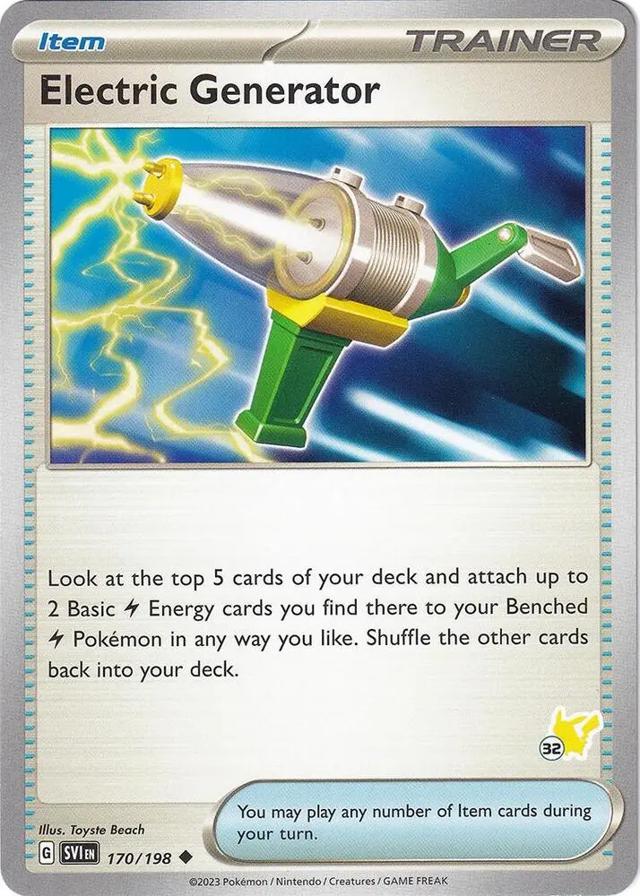 Electric Generator, Battle Academy 2024 170/198