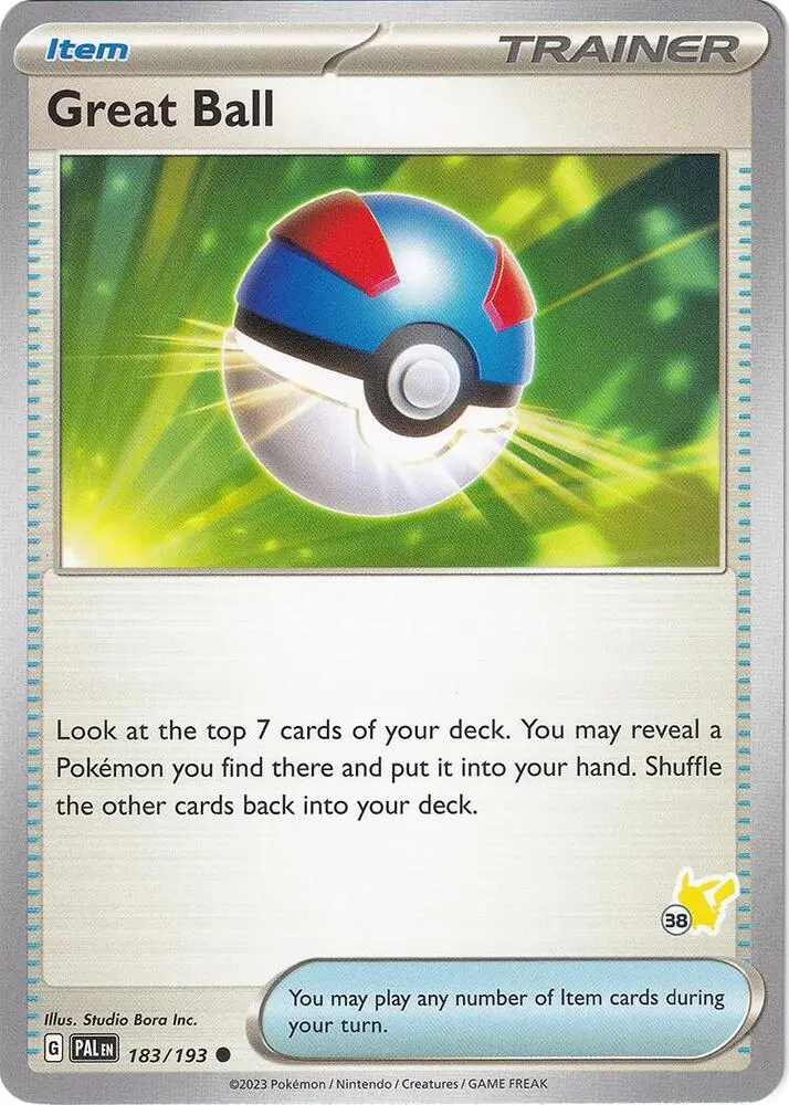 Great Ball, Battle Academy 2024 183/193