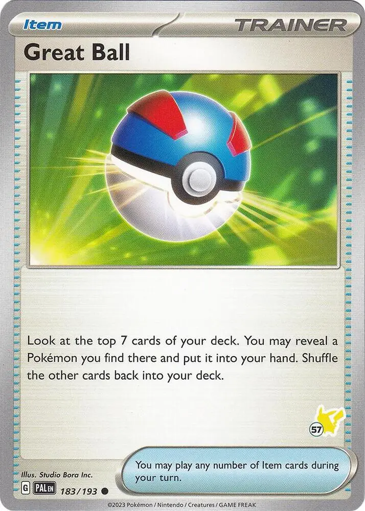 Great Ball, Battle Academy 2024 183/193