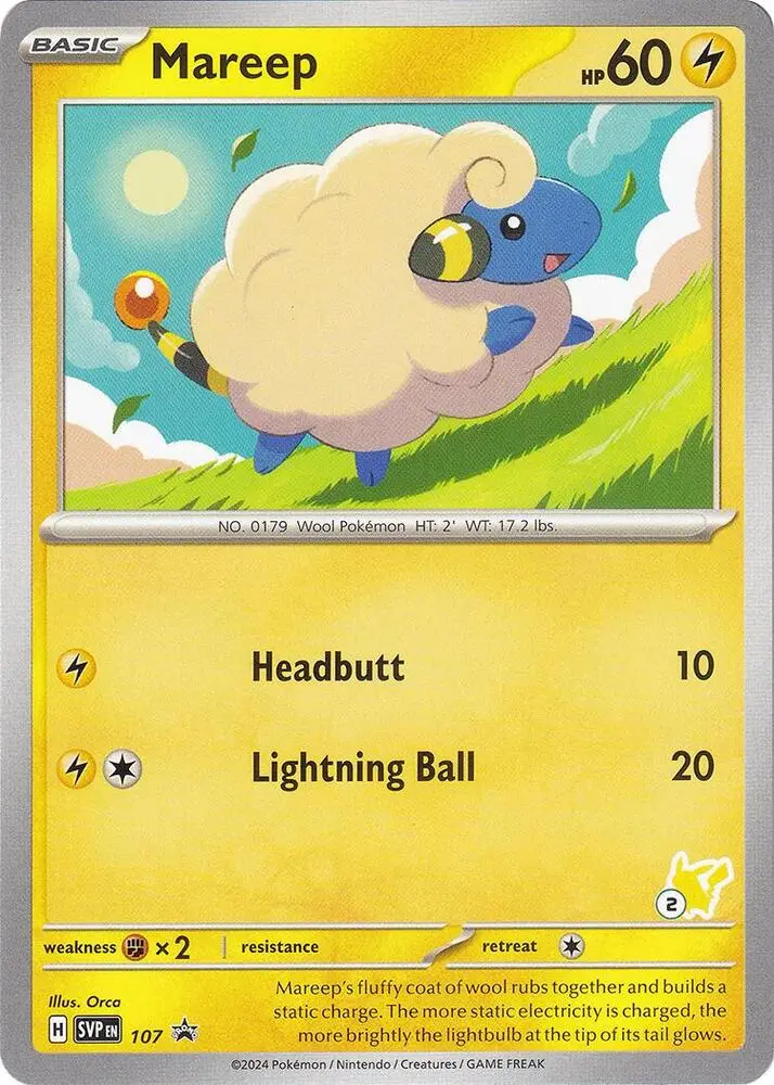 Mareep, Battle Academy 2024 107