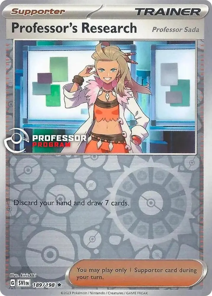 Professor's Research [Professor Sada], Professor Program Promos 189/198