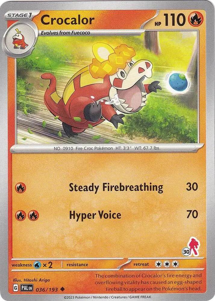 Crocalor, Battle Academy 2024 036/193