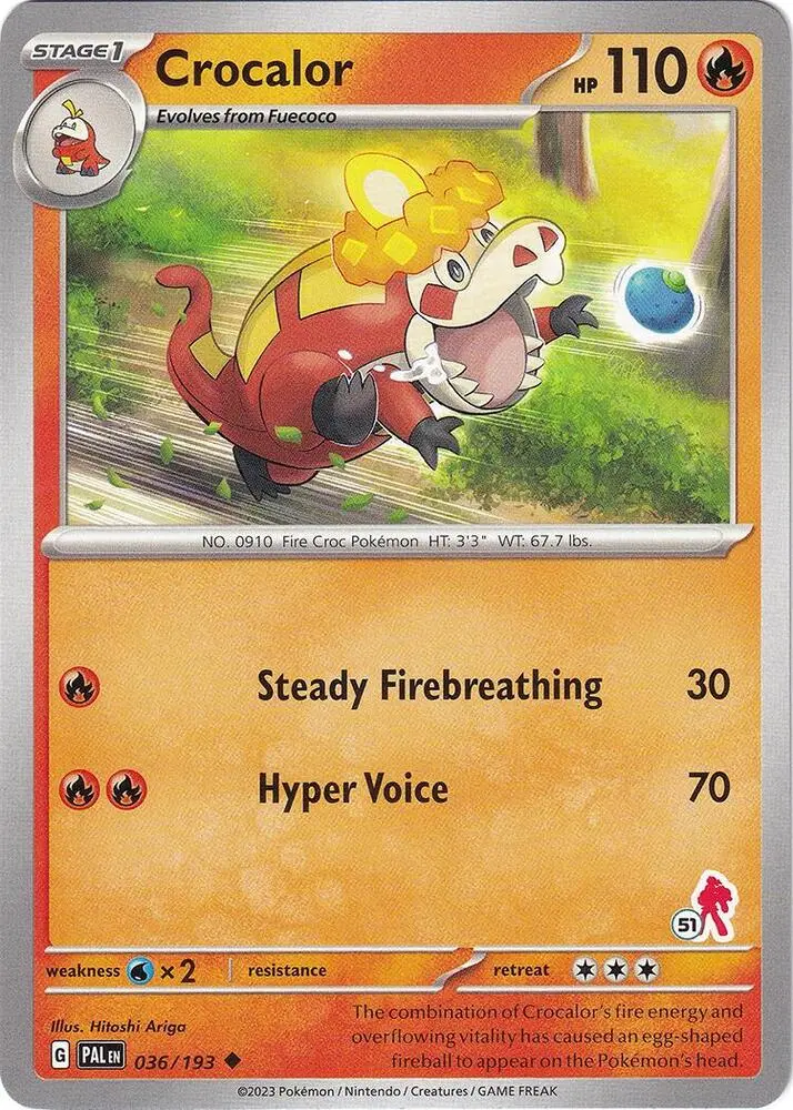 Crocalor, Battle Academy 2024 036/193