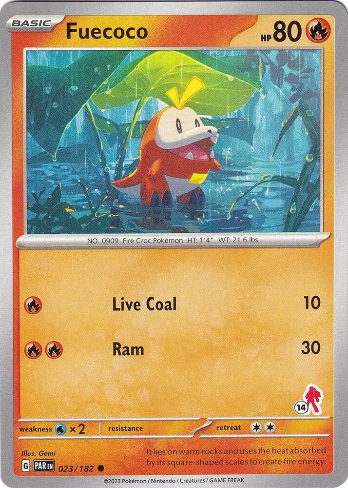 Fuecoco, Battle Academy 2024 023/182