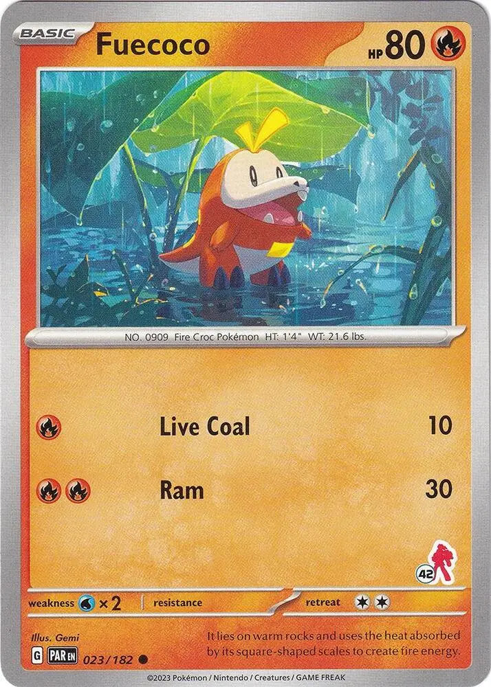 Fuecoco, Battle Academy 2024 023/182
