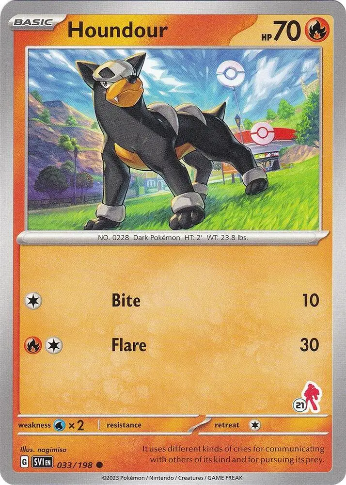 Houndour, Battle Academy 2024 033/198