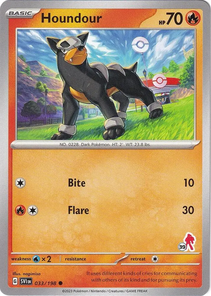 Houndour, Battle Academy 2024 033/198