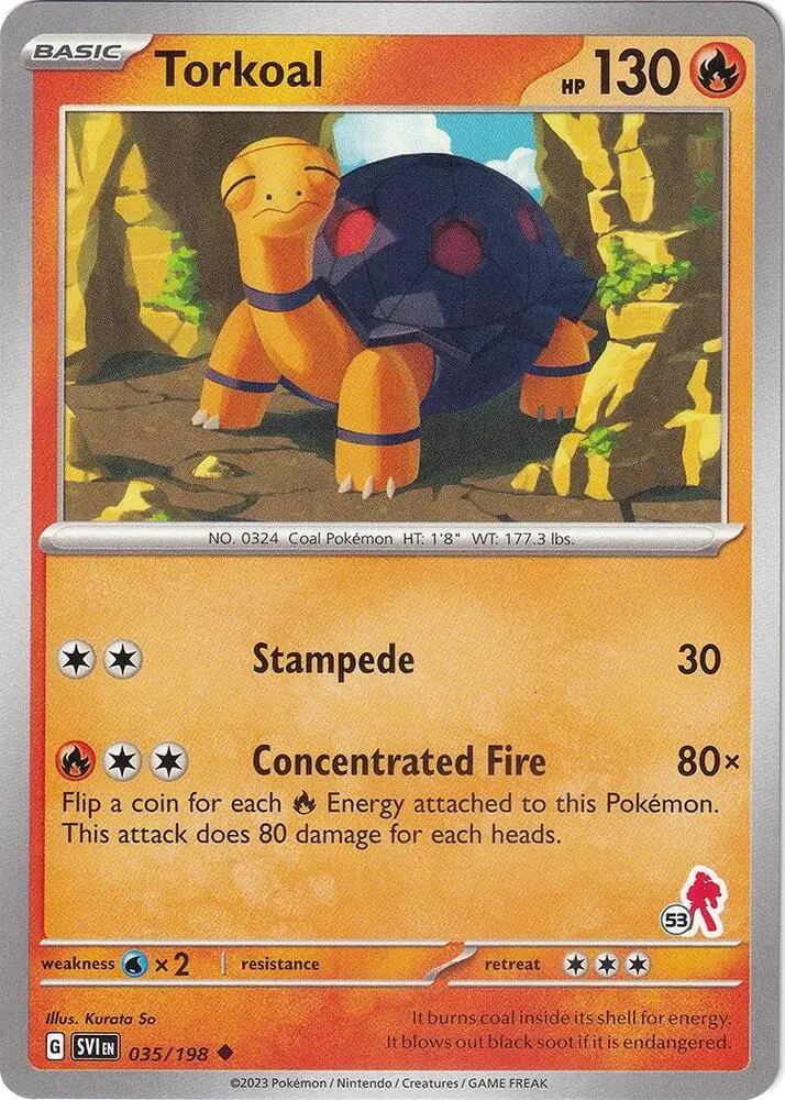 Torkoal, Battle Academy 2024 035/198