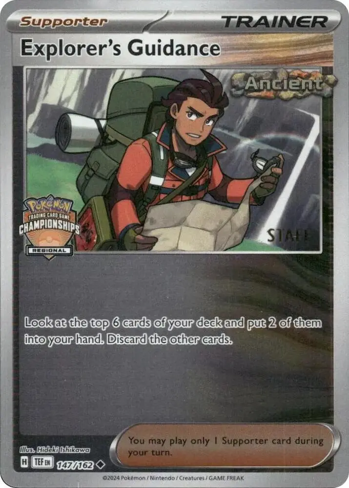 Explorer's Guidance, League & Championship Cards 147/162
