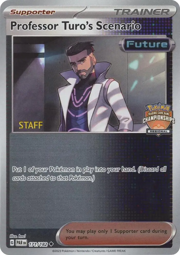 Professor Turo's Scenario (Regional Championship), League & Championship Cards 171/182