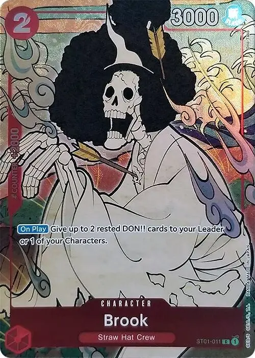 Brook (English Version 1st Anniversary Set), One Piece Promotion Cards ST01-011