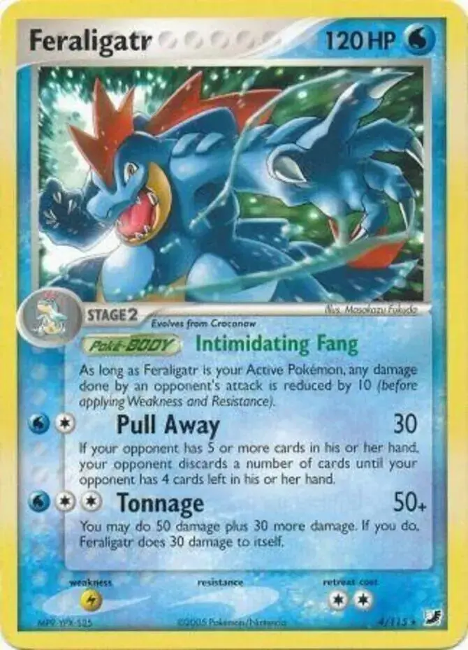 Feraligatr, Deck Exclusives 4/115