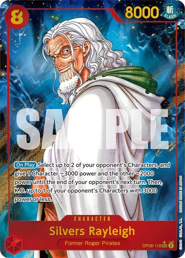 Silvers Rayleigh (Alt Art), Two Legends OP08-118
