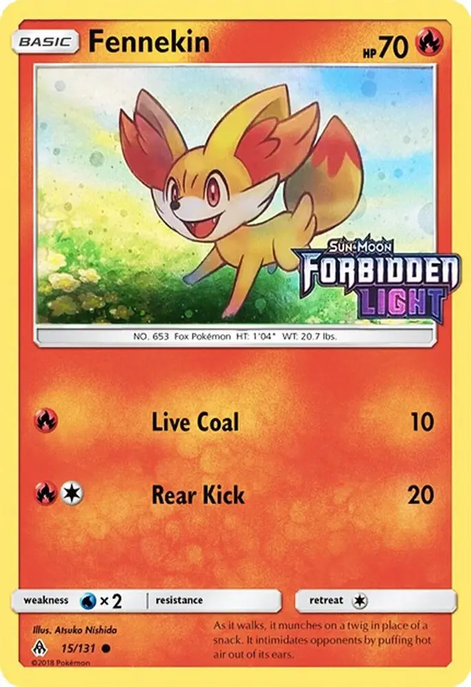 Fennekin, SM Black Star Promos 15/131
