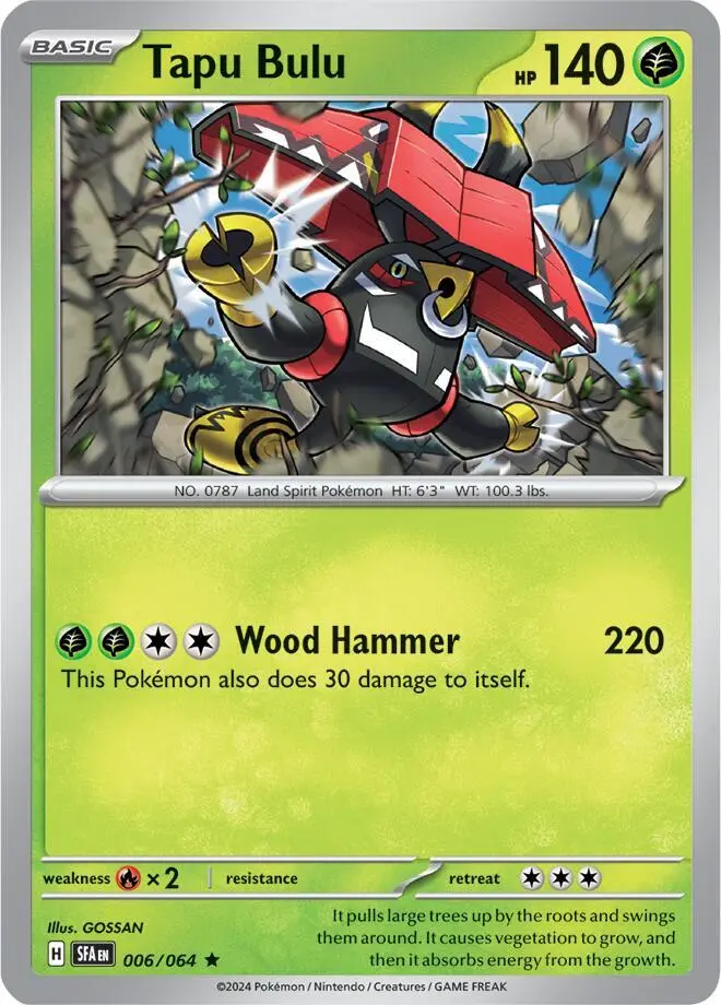 Tapu Bulu, Shrouded Fable 006/64