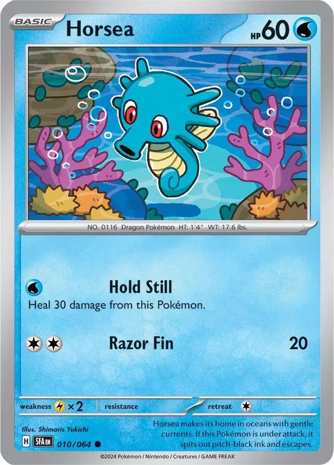Horsea, Shrouded Fable 010/64