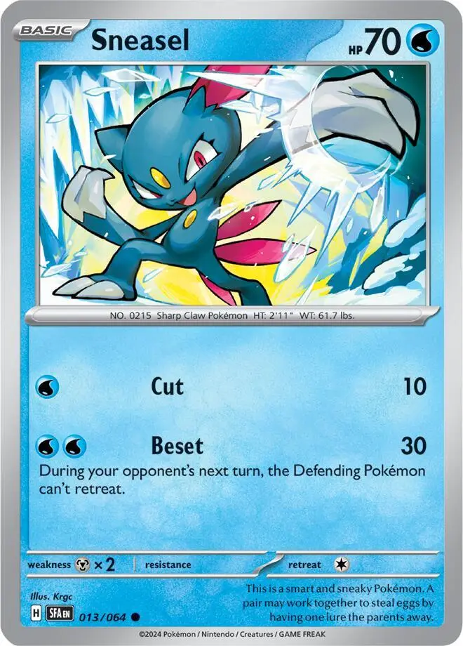 Sneasel, Shrouded Fable 013/64