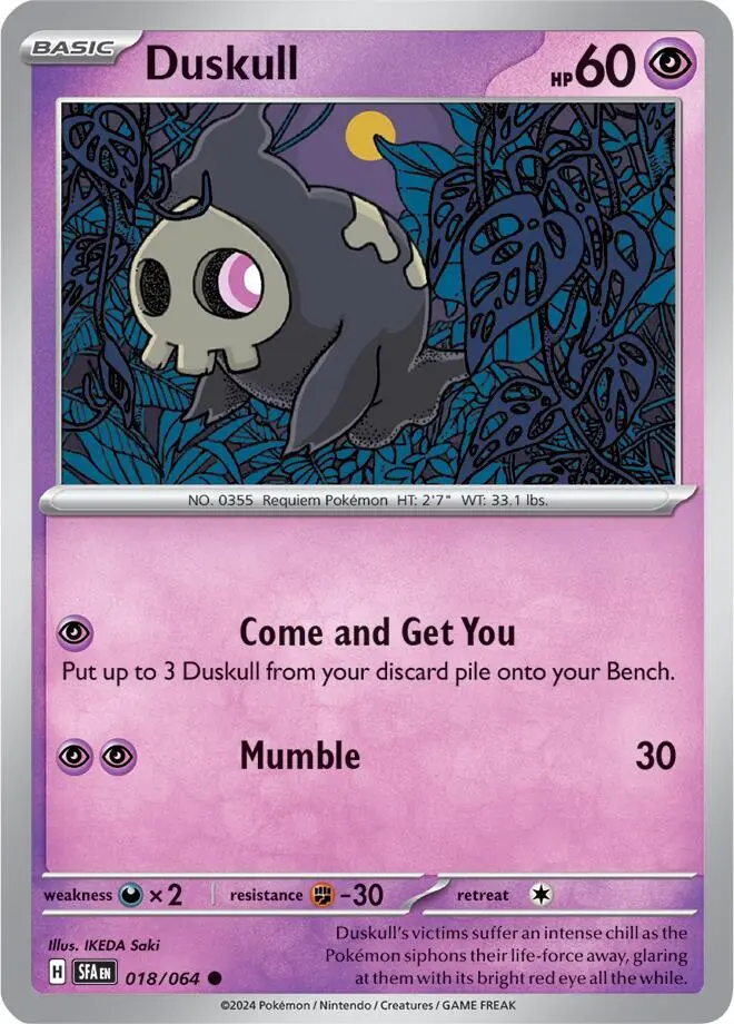 Duskull, Shrouded Fable 018/64