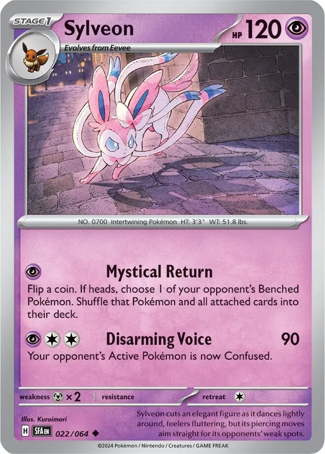 Sylveon, Shrouded Fable 022/64