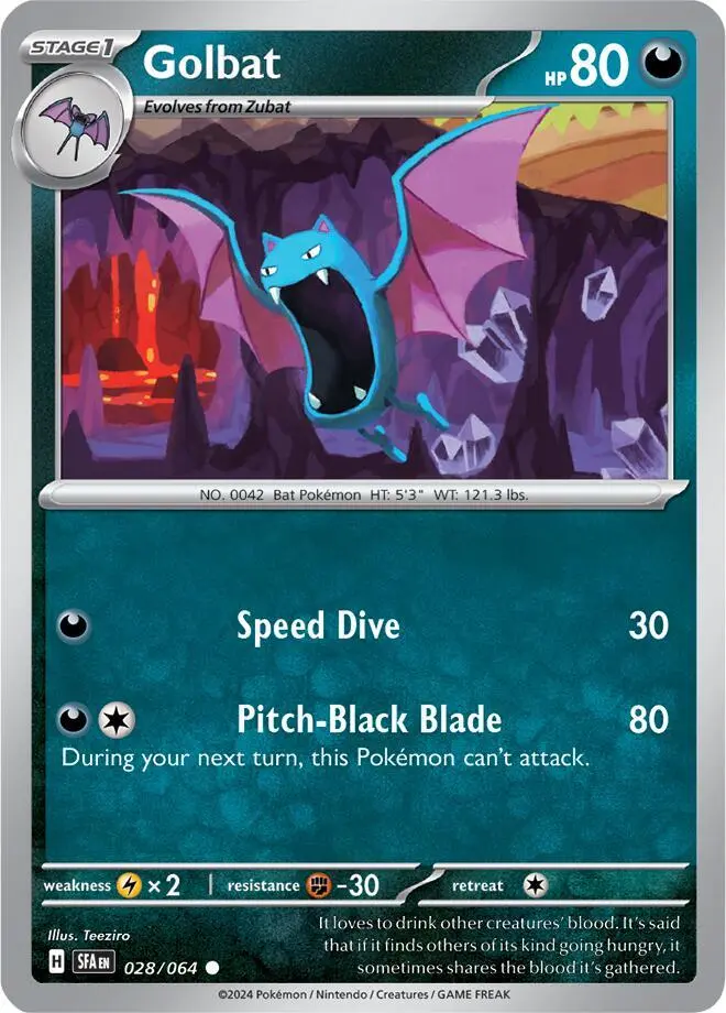Golbat, Shrouded Fable 028/64