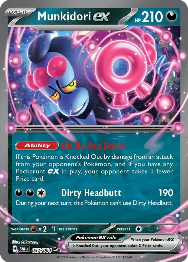 Munkidori ex, Shrouded Fable 037/64
