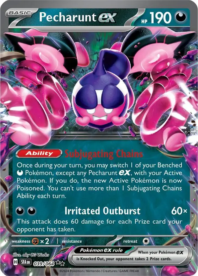 Pecharunt ex, Shrouded Fable 039/64