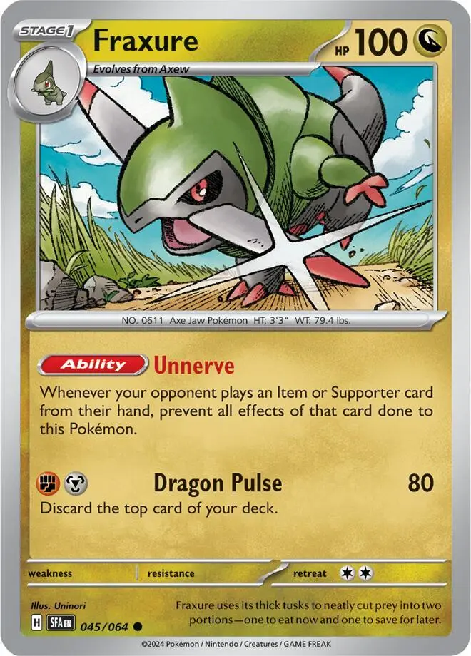 Fraxure, Shrouded Fable 045/64