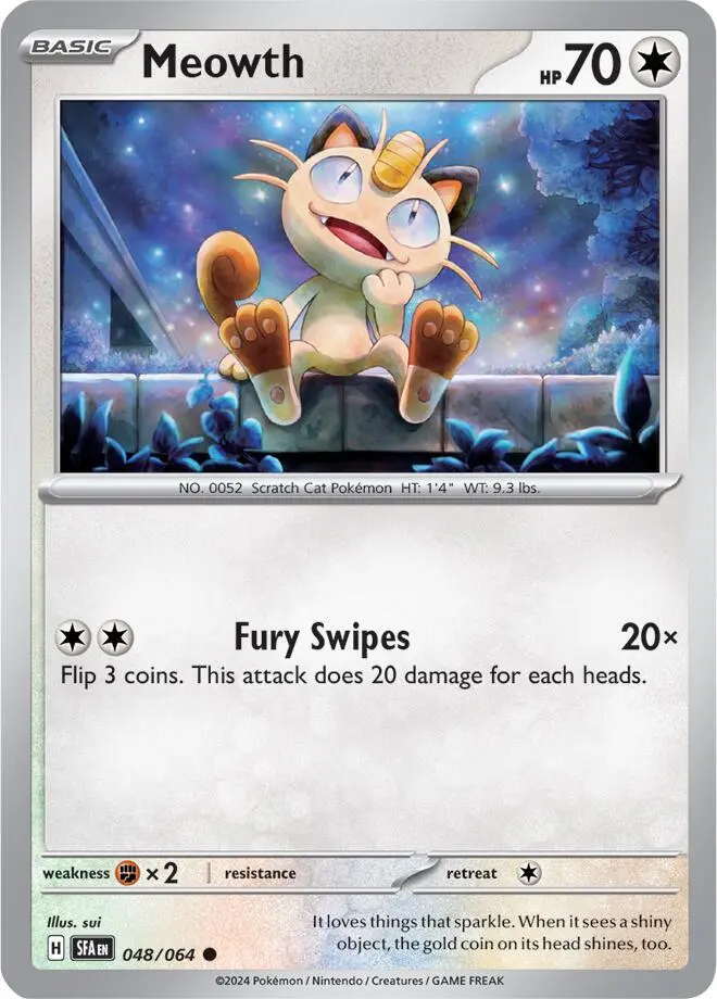 Meowth, Shrouded Fable 048/64