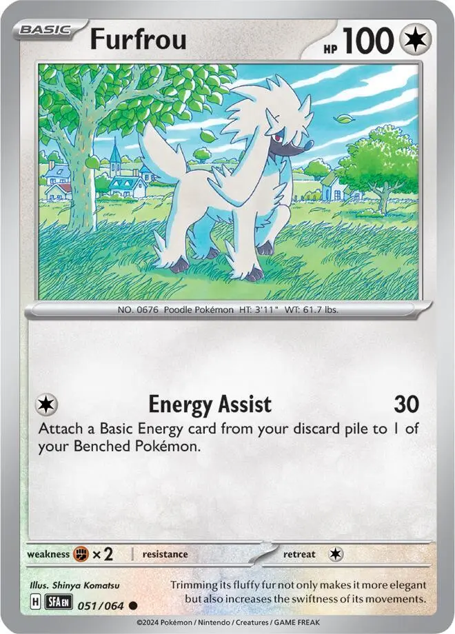 Furfrou, Shrouded Fable 051/64